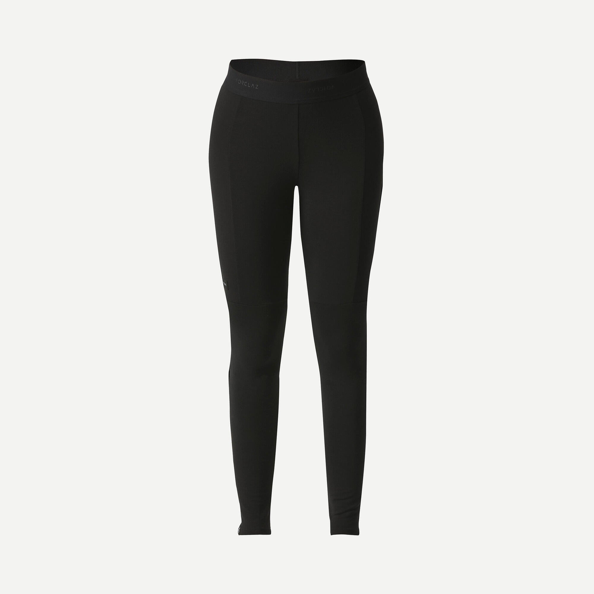 Forclaz Women's MT500 Merino Wool Leggings - Thermal Base Layer for Hiking, Skiing & Winter Outdoor Activities