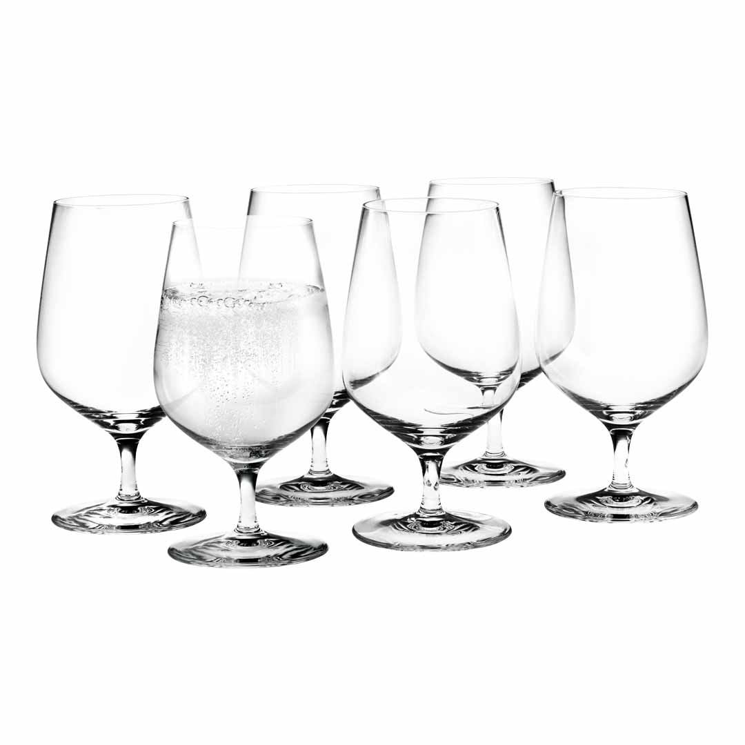 Premium Cabernet Low Stem Tumbler Set of 6 - Elegant Wine Glasses for Red Wine - Perfect for Dinner Parties, Wine Tasting & Home Entertaining