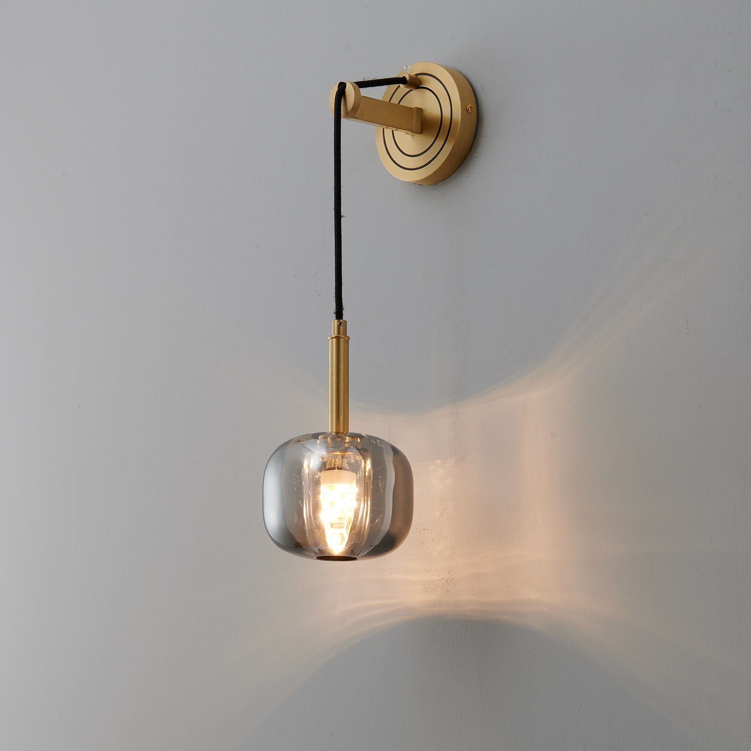Ecliptique Series Modern Wall Lamp - Sleek LED Sconce Lighting for Bedroom, Living Room & Hallway - Energy Efficient Home Decor