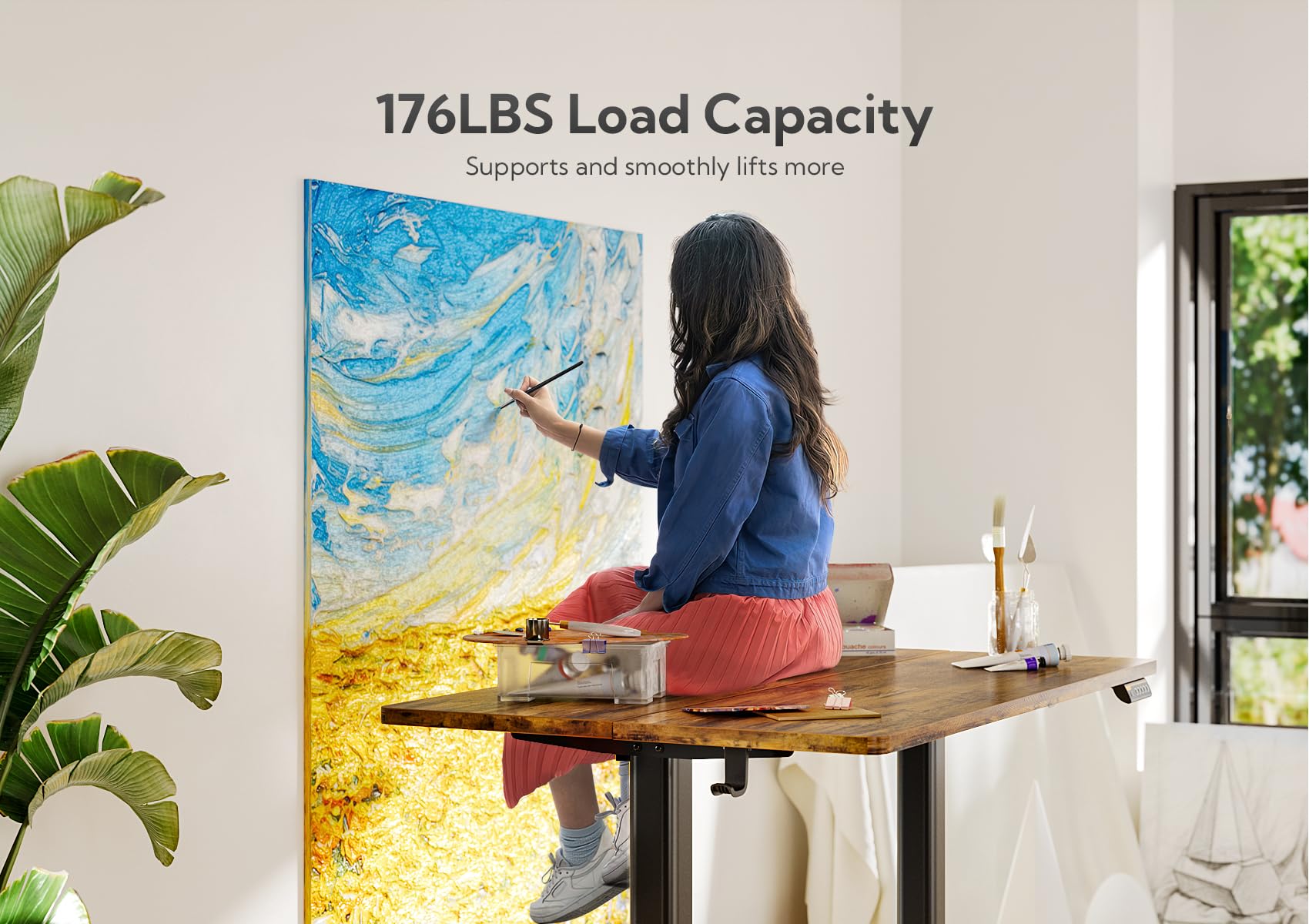 Claiks Electric Standing Desk 24x48