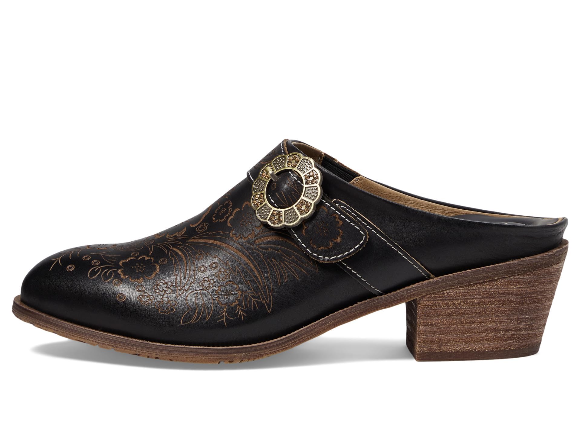 L'Artiste by Spring Step Women's Zoozi Mule - Comfortable Slip-On Shoes for Women, Fashionable Loafers with Arch Support - Perfect for Office, Casual Wear & Travel