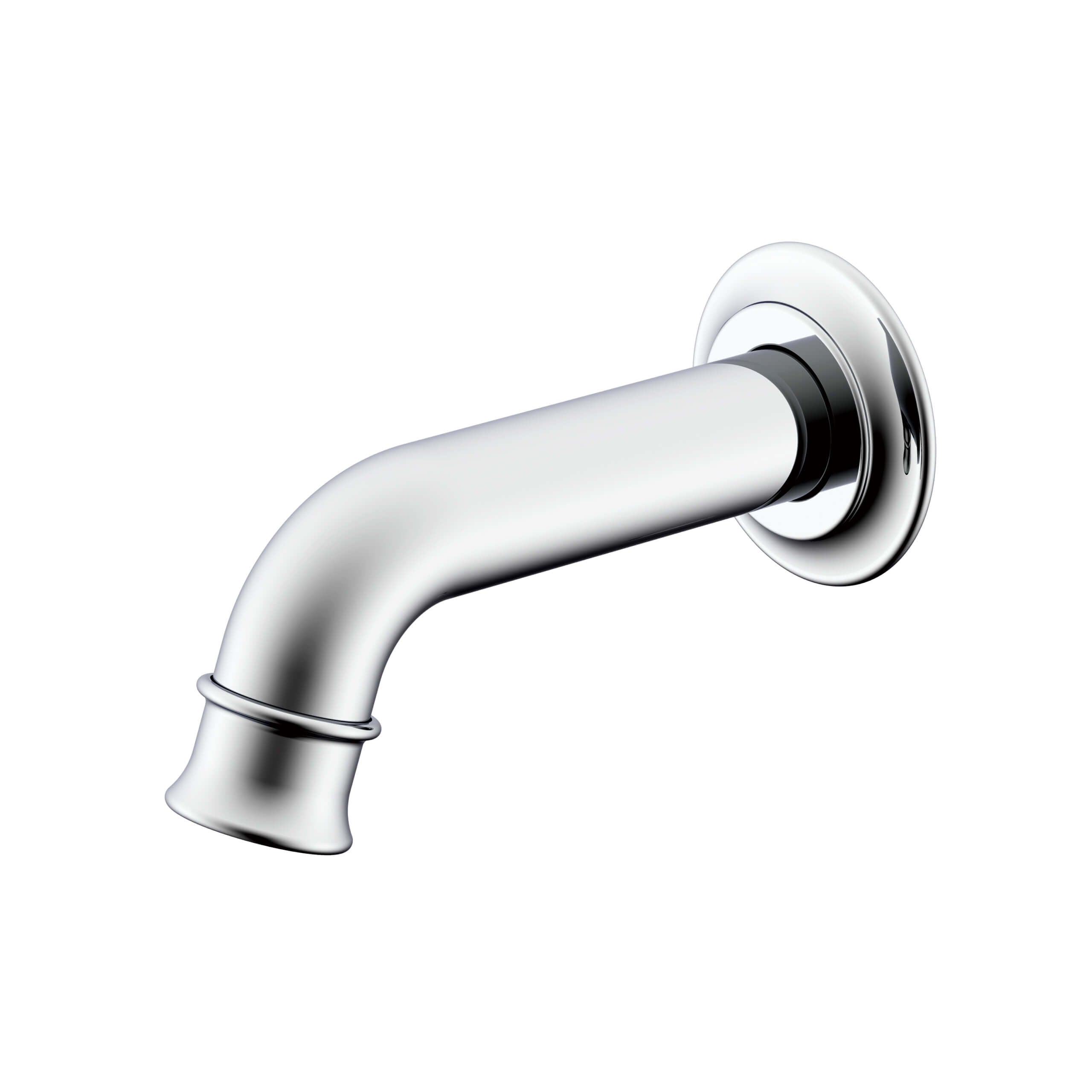 Eternal Mini Wall Spout Chrome - Sleek Bathroom Faucet for Sink & Vanity | Perfect for Modern Home & Commercial Use
