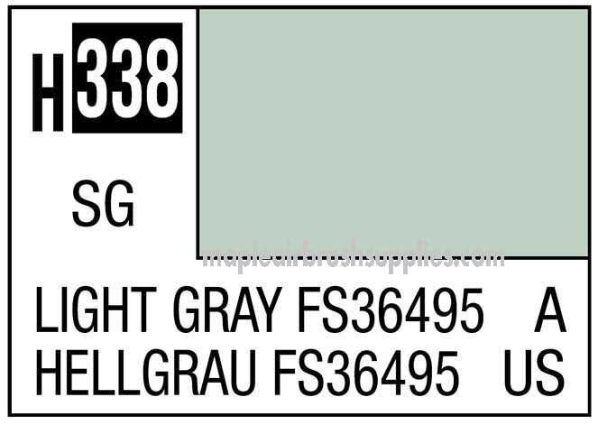 Mr. Color Light Gray FS36495 - High-Quality Model Paint for Aircraft, Cars & Miniatures - Perfect for Hobbyists & Scale Model Builders