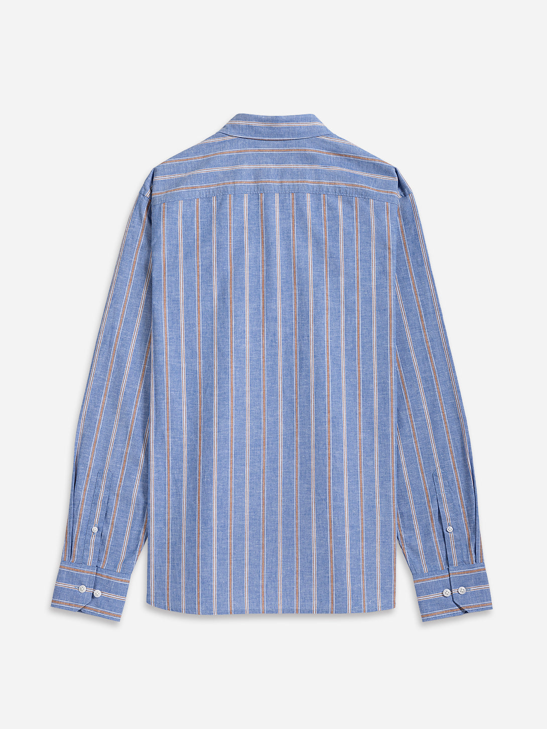 Fulton Stripe Shirt for Men - Classic Casual Button Down Shirt with Striped Pattern - Perfect for Office, Business, and Everyday Wear