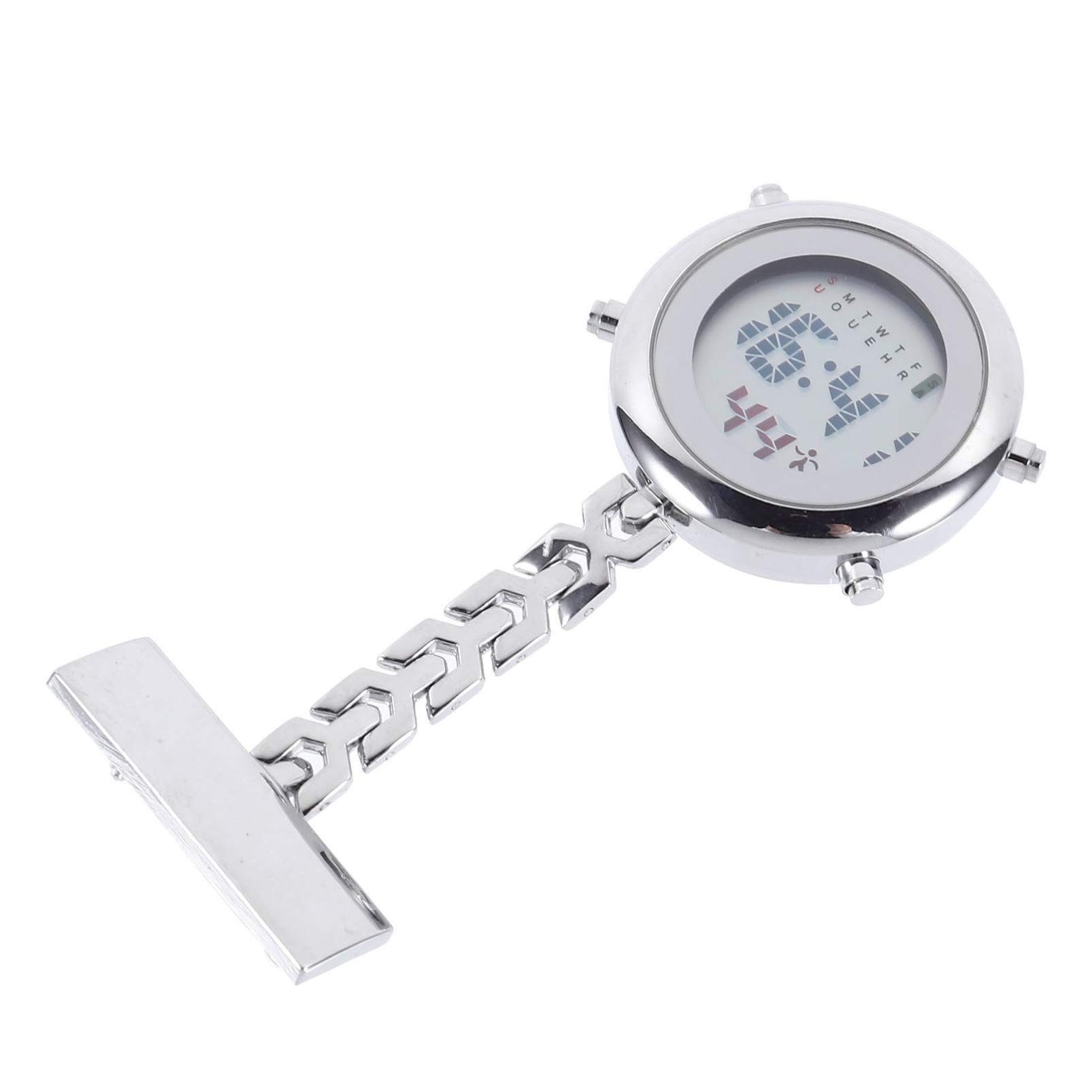 Digital Nurse Watch - Large Dial Clip-On Fob Watch for Medical Professionals | Valentine's Day Gift for Nurses