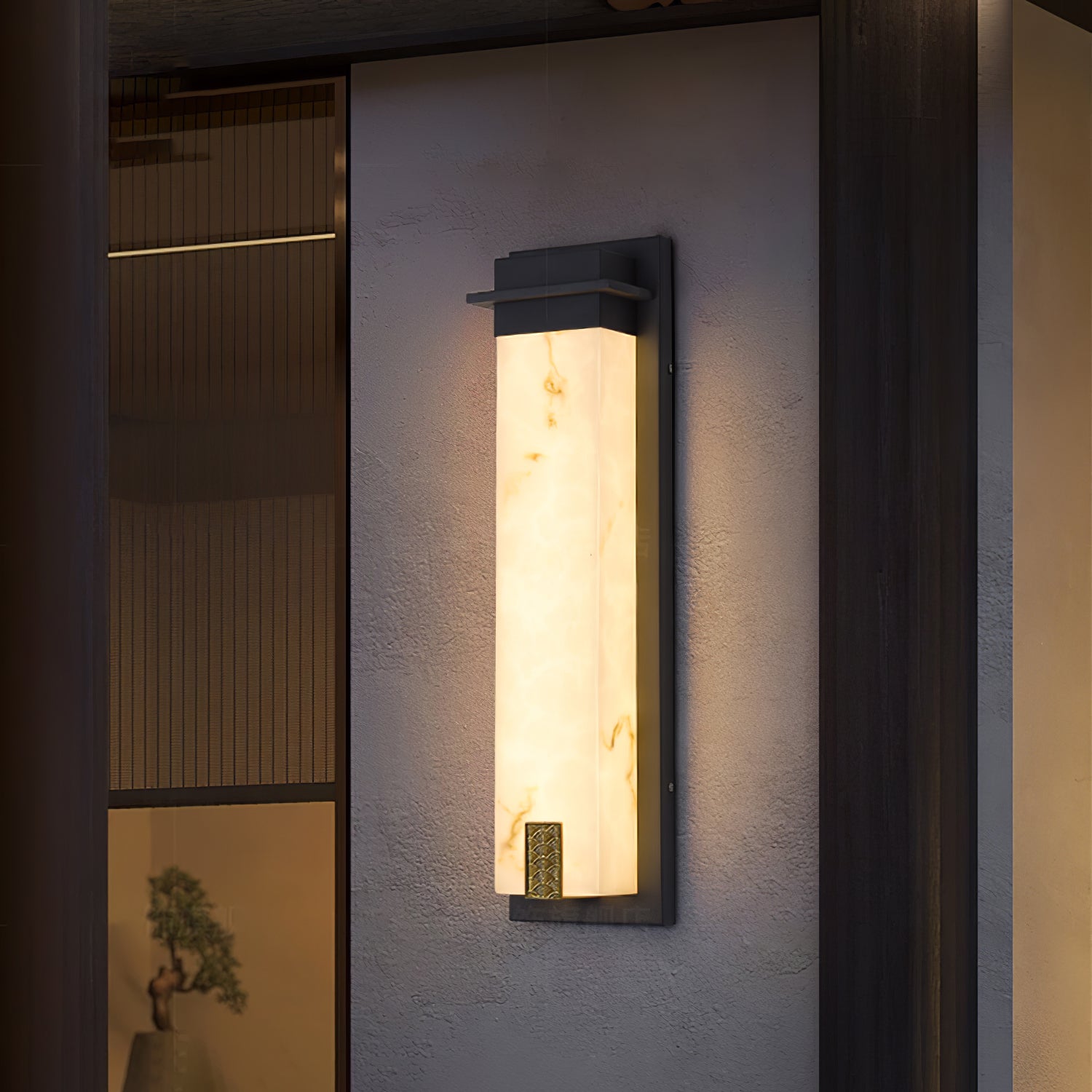 Delaney Outdoor Wall Light - Weatherproof Exterior Sconce for Porch, Patio & Garden - Durable LED Wall Mount Lighting for Home & Commercial Use