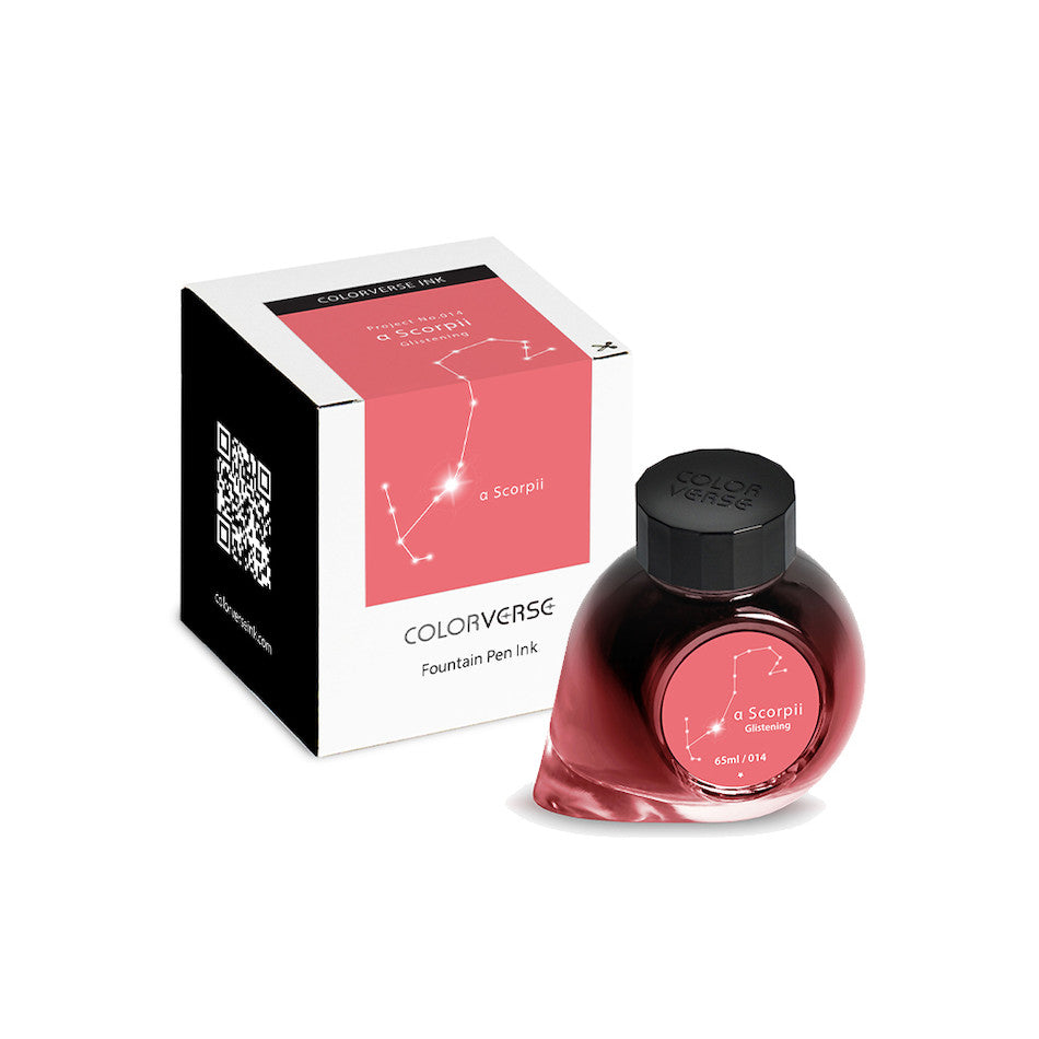 Colorverse Project 65ml Fountain Pen Ink - Premium Writing Ink for Calligraphy, Journaling & Artistic Projects