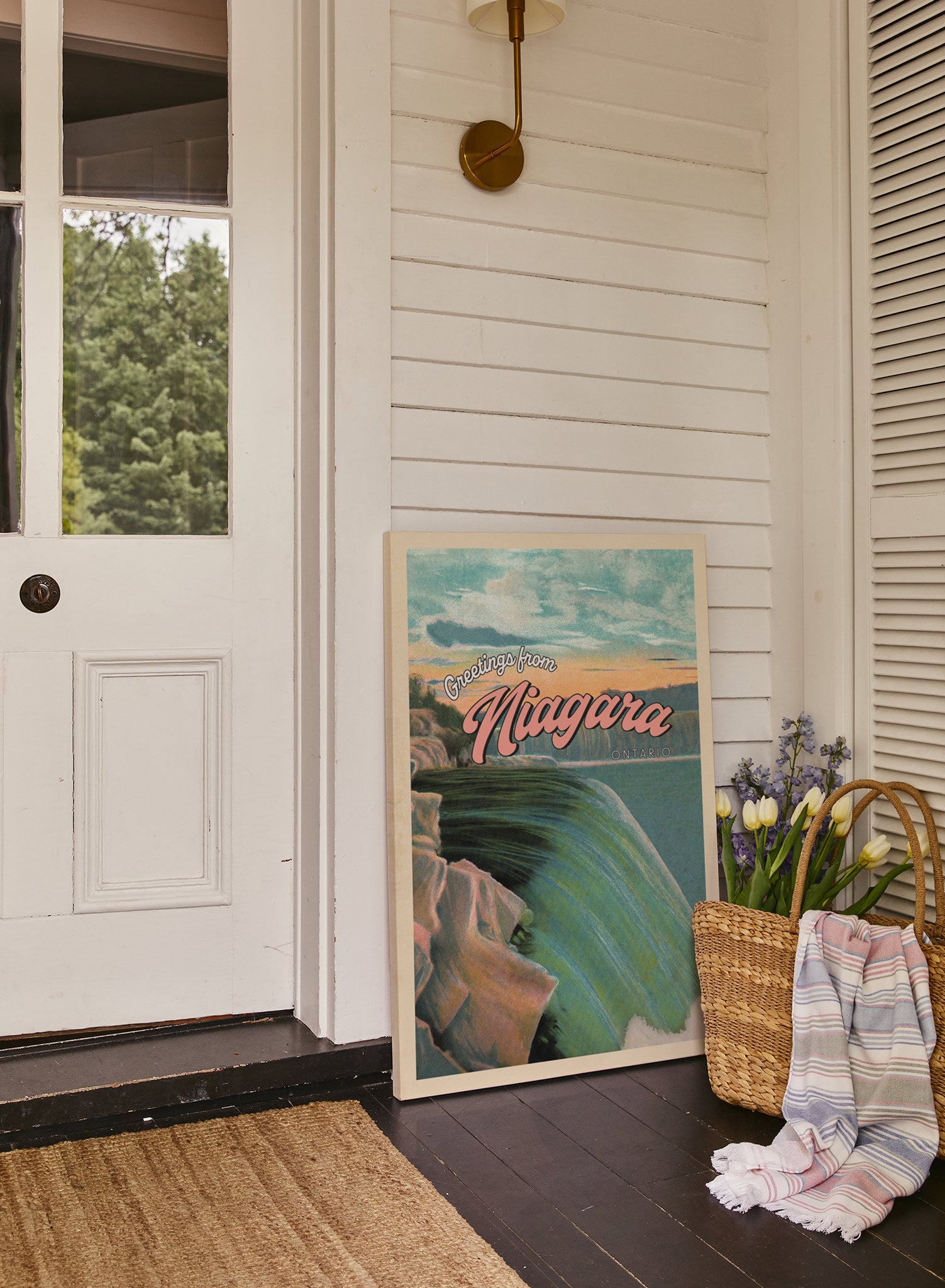 Niagara Falls Canvas Print - Stunning Scenic Wall Art for Home & Office Decor - Perfect for Living Room, Bedroom, or Gift