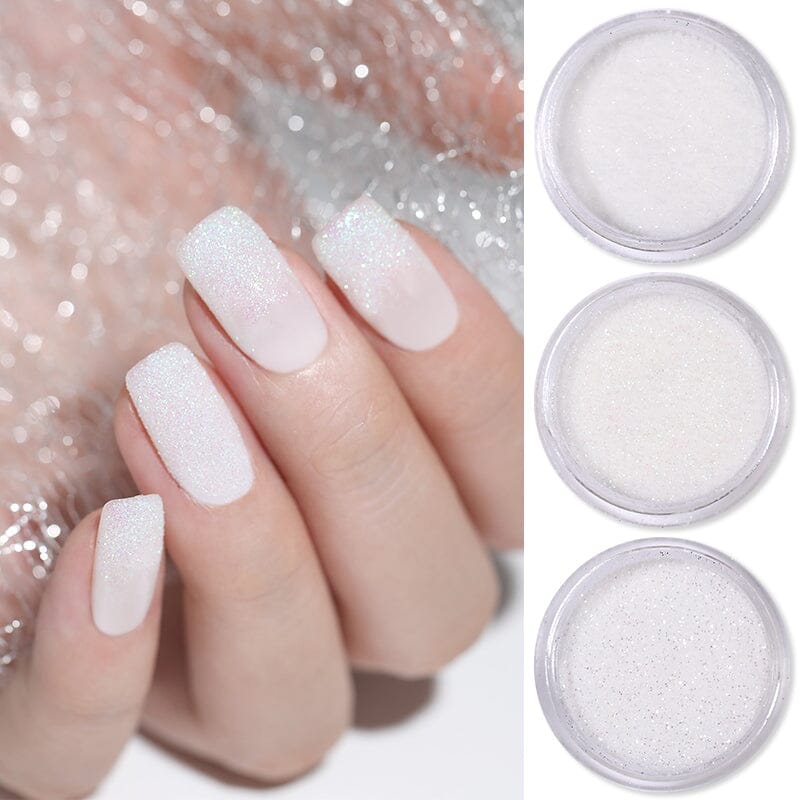 Gradient Glitter Nail Powder for Manicure - Sparkling Nail Art Dust for Acrylic, Gel & Dip Nails - Perfect for DIY Nail Designs, Parties & Special Occasions