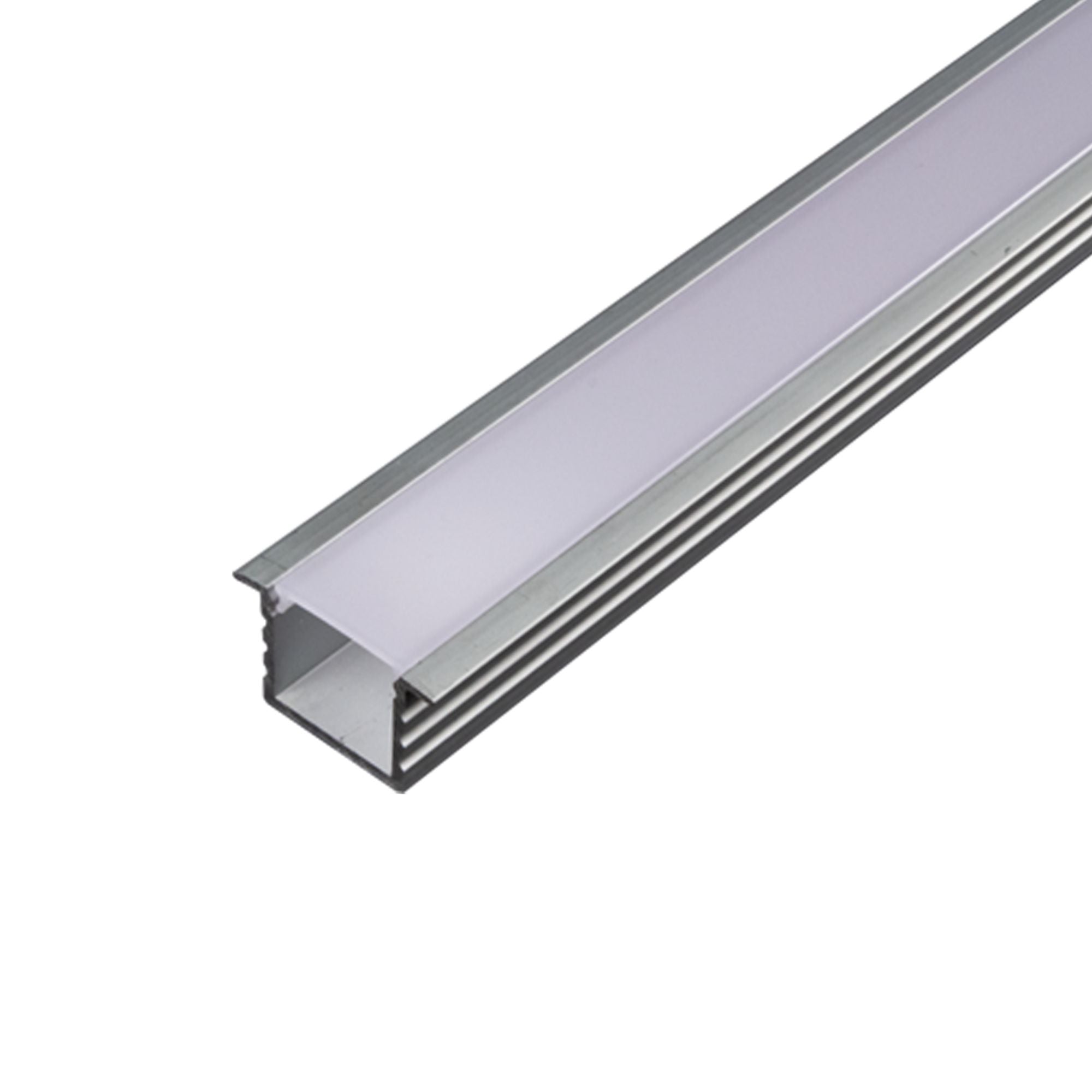 4ft Extra Deep Flange Aluminum Mounting Channel - Heavy Duty U-Shaped Rail for LED Strip Lights, Signage & Solar Panel Installation - Indoor/Outdoor Use
