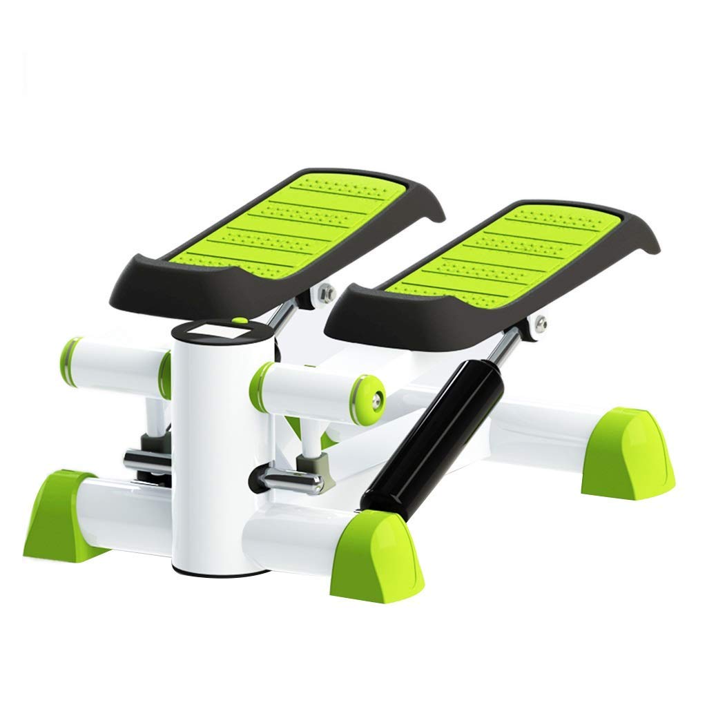 MZXUN Home Stepper Machine for Weight Loss - 120kg Capacity Indoor Climbing Fitness Equipment with Easy Assembly (Green, 42x32.5x25cm) - Perfect for Home Gym, Cardio Workout & Full-Body Toning