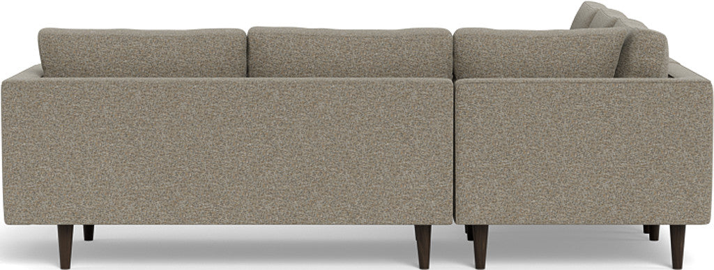 Ladybird 103 Corner Sectional Sofa - Modern L-Shaped Couch for Living Room, Family Room & Small Spaces | Comfortable Fabric Upholstery, Sturdy Frame | Perfect for Apartments, Condos & Home Theater Seating
