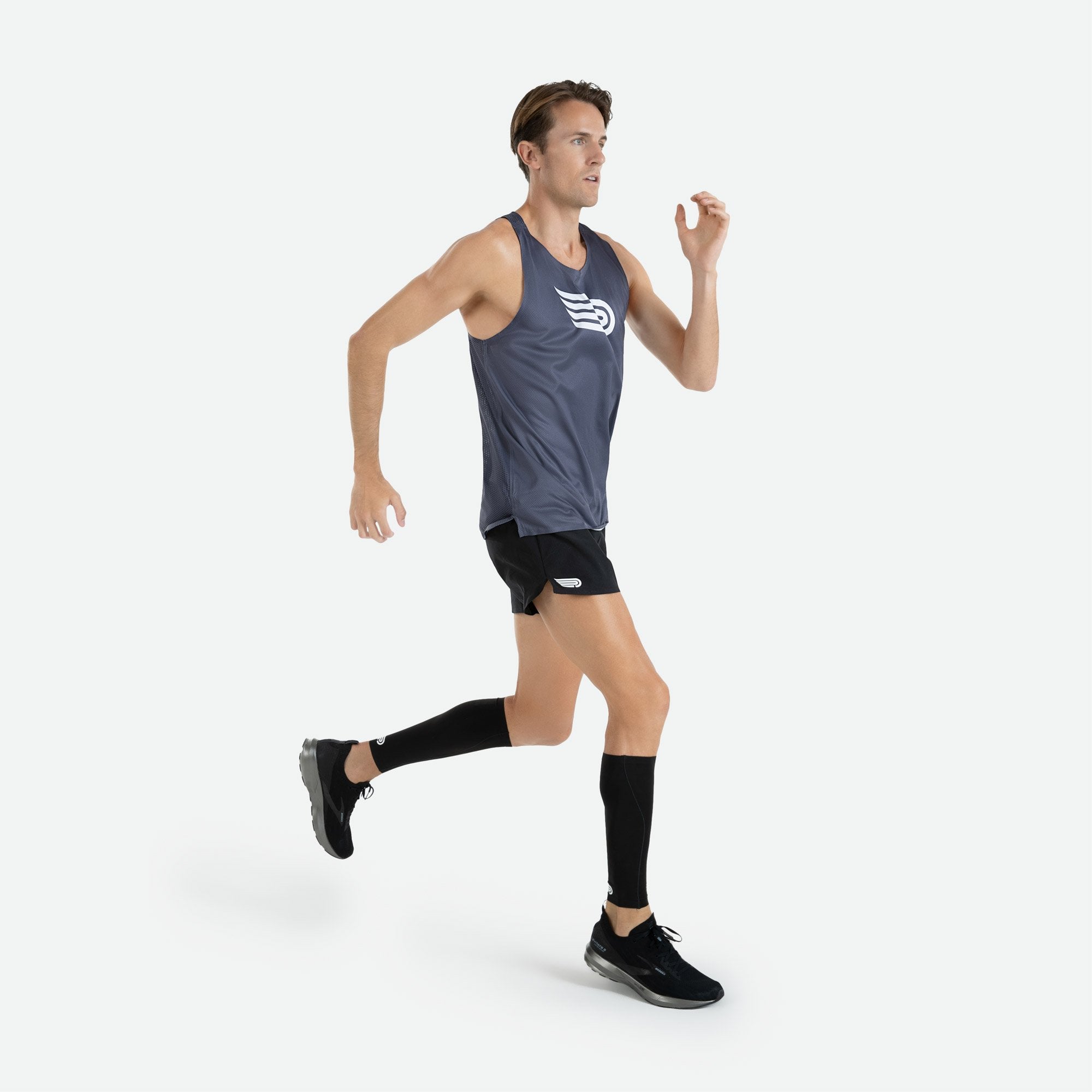 Pressio Men's Arahi Running Singlet - Lightweight Performance Workout Shirt for Jogging & Gym Training