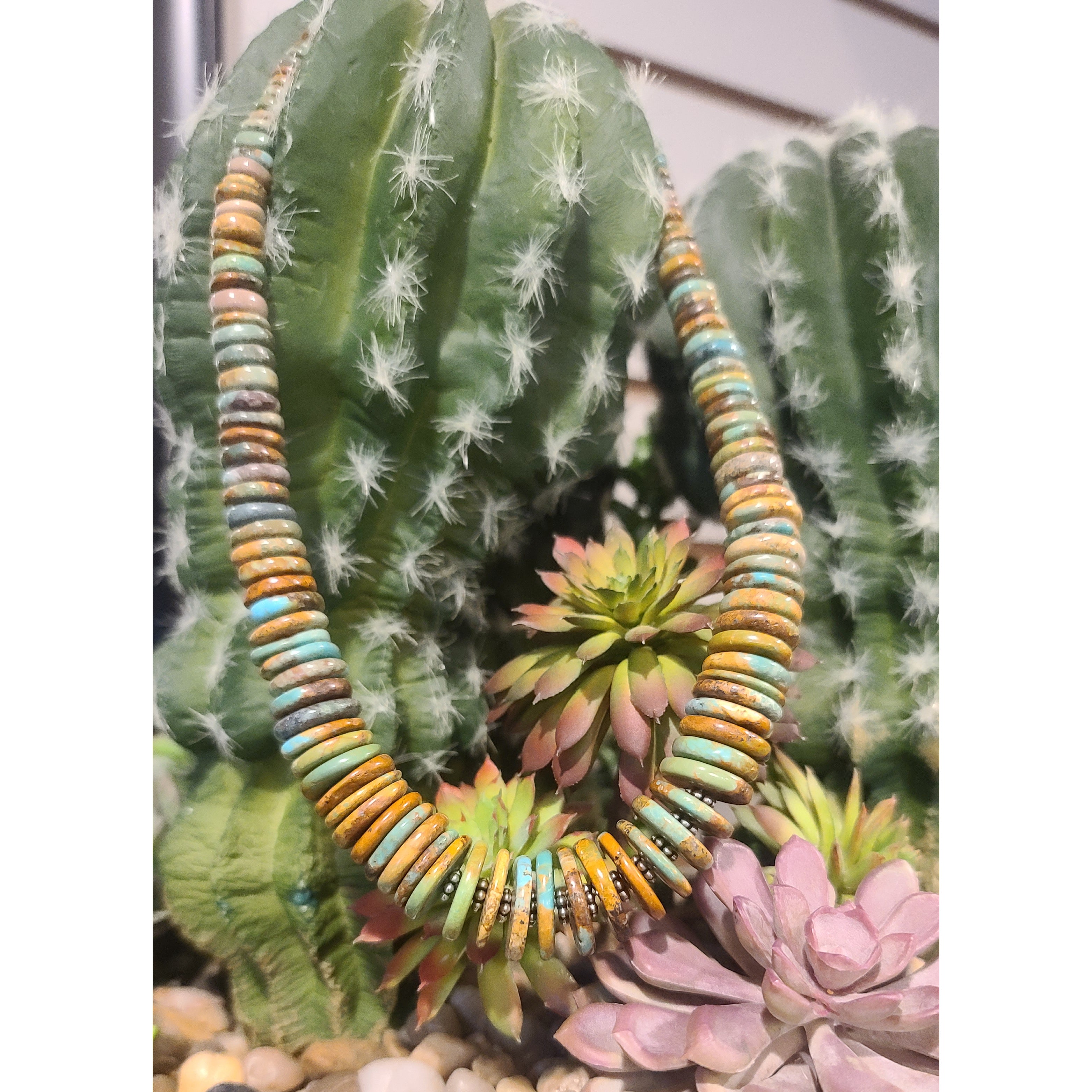 Natural Stone Pendant Necklace for Women - Handmade Boho Beaded Jewelry for Everyday Wear & Layering | Perfect for Gifts, Parties & Casual Outfits