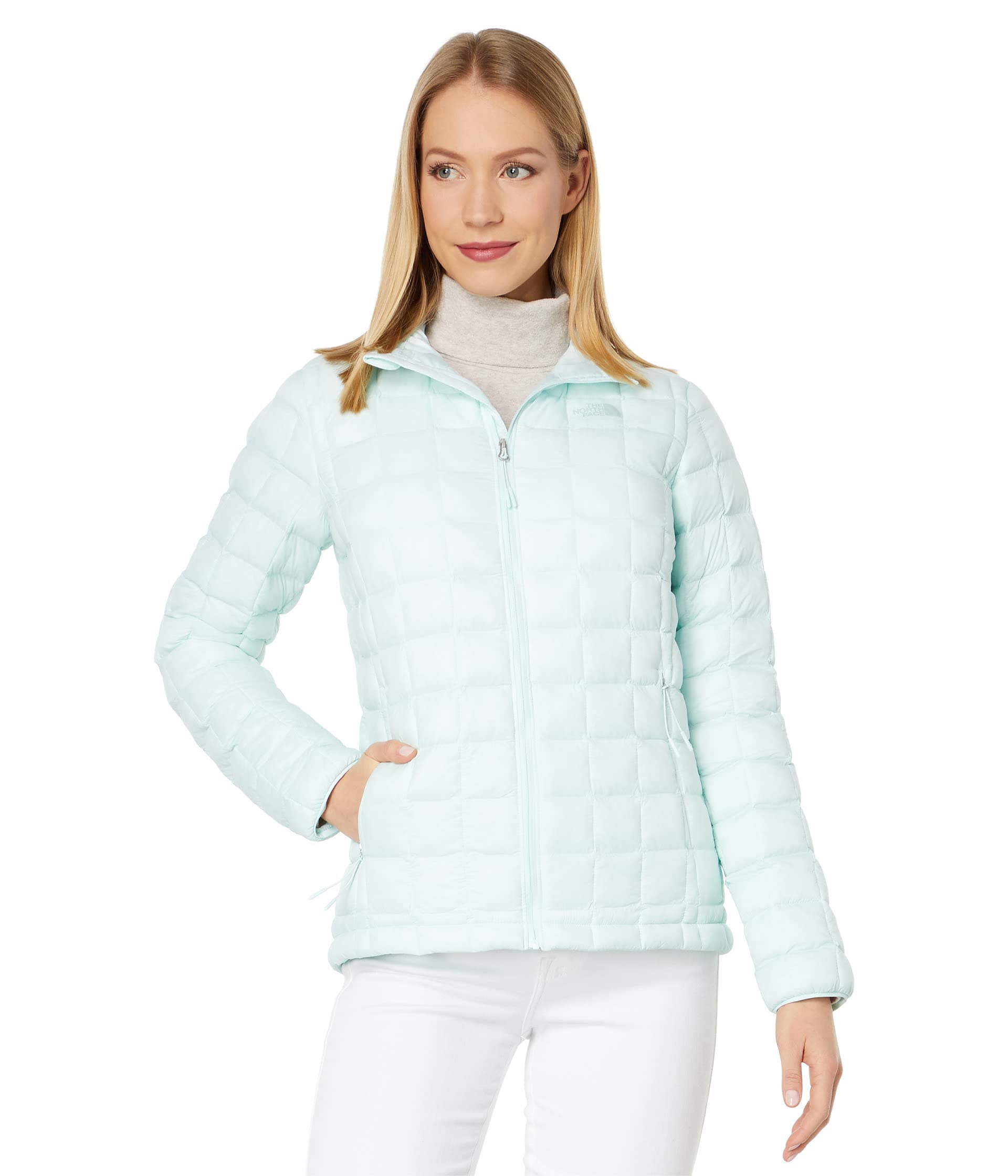 The North Face ThermoBall™ Eco Jacket - Waterproof, Lightweight Insulated Jacket for Men, Skylight Blue (Medium) - Perfect for Hiking, Camping & Winter Outdoor Activities