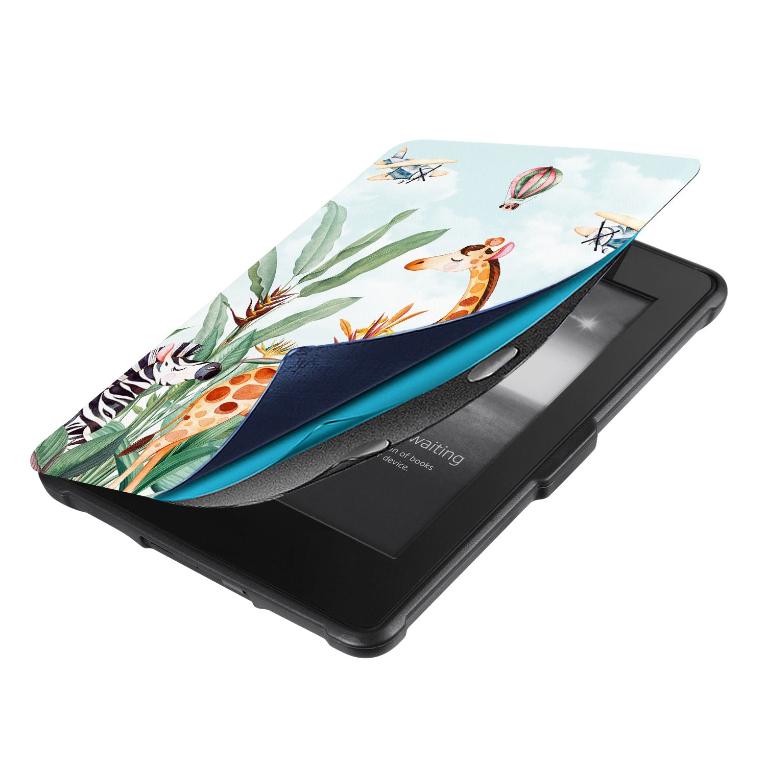 Waterproof Kindle Case with Rainforest Animal Design - Lightweight & Durable Cover for Kindle Paperwhite/Oasis - Perfect for Travel, Reading Outdoors & Daily Commute