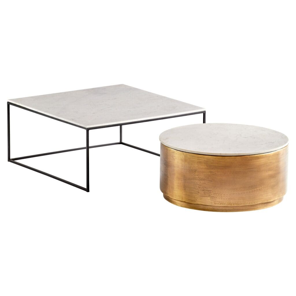 Cyan Design 11423 Nessman Nesting Tables - Set of 3 Modern Side Tables for Living Room, Bedroom & Office - Stylish End Tables with Versatile Use for Home Decor