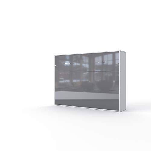 White/Slate Grey Mirror Gloss