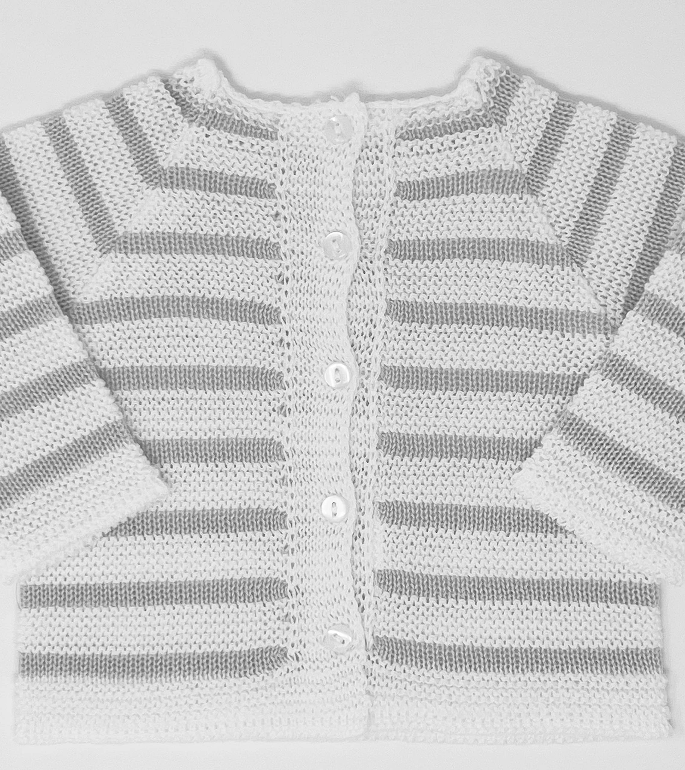 Newborn Baby Knitted Clothes Set - Soft Cotton Coming Home Outfit for Boys & Girls | Perfect for Hospital Photos, Christening & First Family Outings