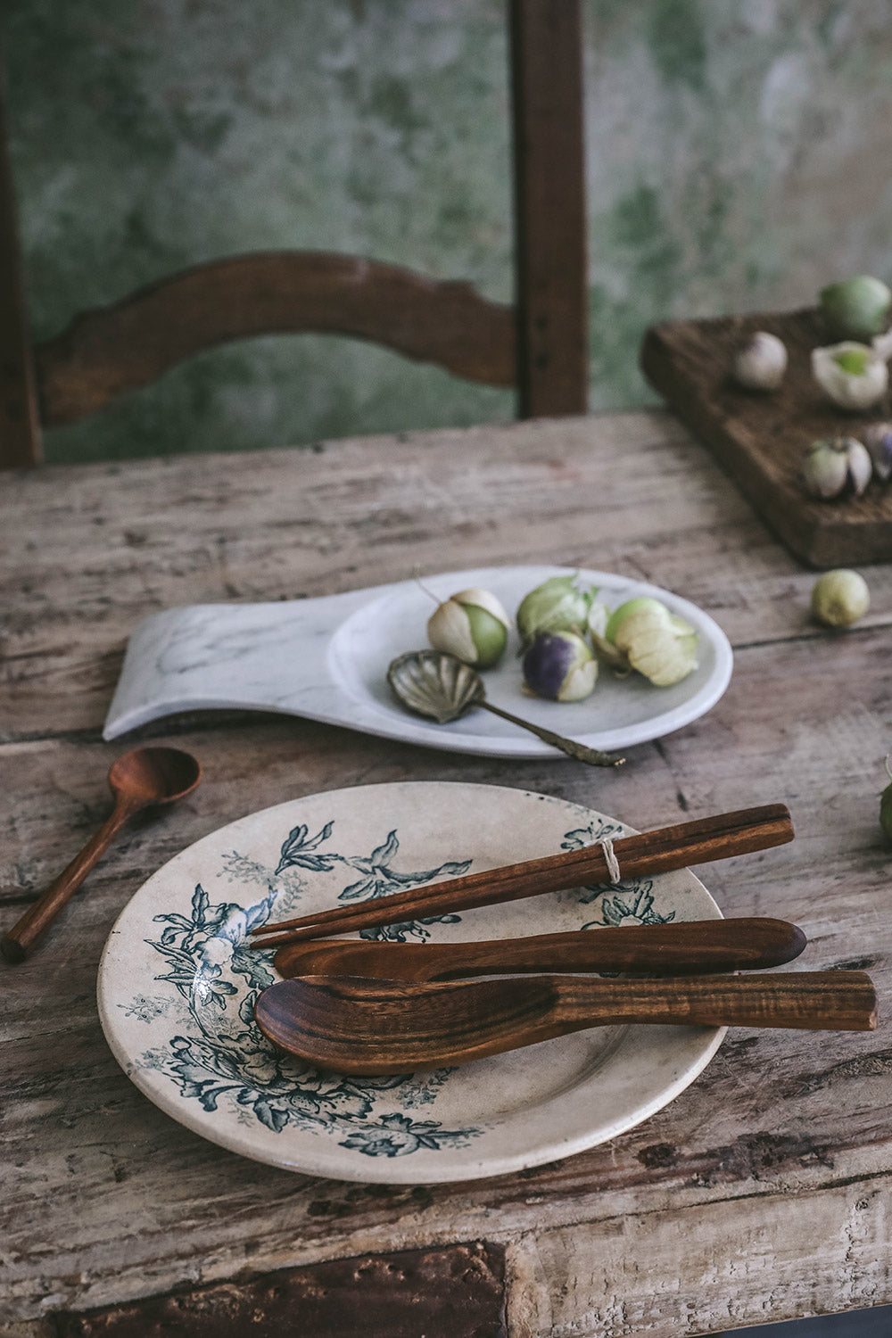 Premium Acacia Wooden Scoop Spoon - Natural Kitchen Utensil for Coffee, Sugar & Spices - Perfect for Baking, Cooking & Serving