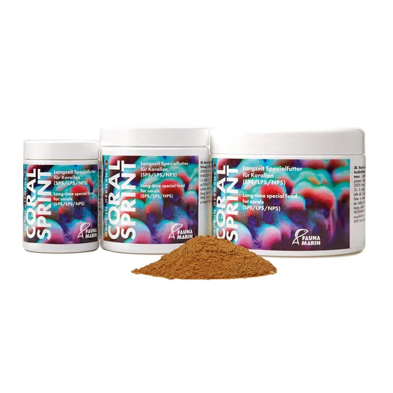 Fauna Marin Coral Sprint - Premium Coral Food for Saltwater Aquariums | Enhances Growth & Coloration | Ideal for SPS, LPS, and Soft Corals | Perfect for Reef Tanks and Marine Aquariums