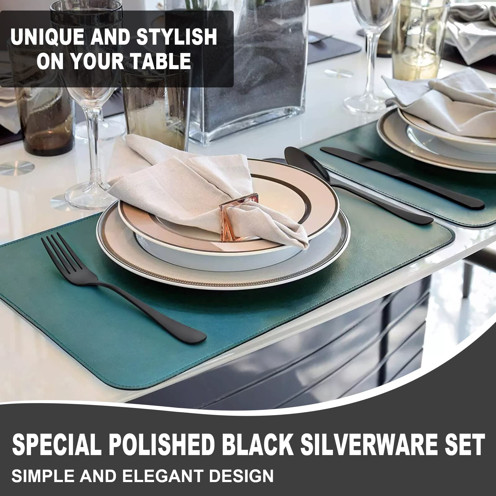 Premium 18/8 Stainless Steel Travel Utensil Set - 3-Piece Knife, Fork & Spoon Cutlery Kit with Carrying Case | Reusable Eco-Friendly Silverware for Camping, Office Lunch, School Meals & Outdoor Adventures