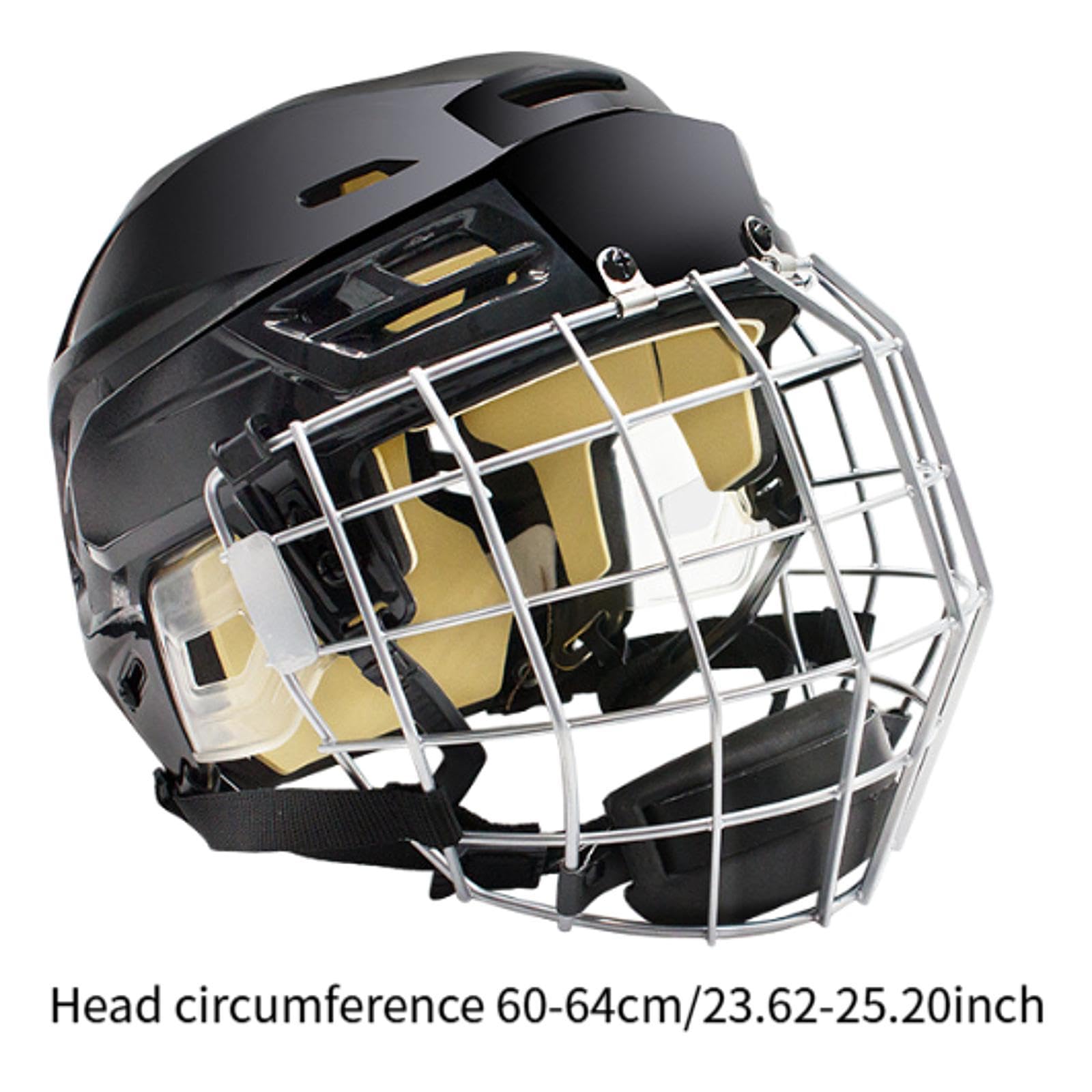 Best Ice Hockey Helmet with Cage - Breathable & Sturdy Hockey Headgear for Practice & Games - Perfect for Youth & Adult Players on Ice Rinks