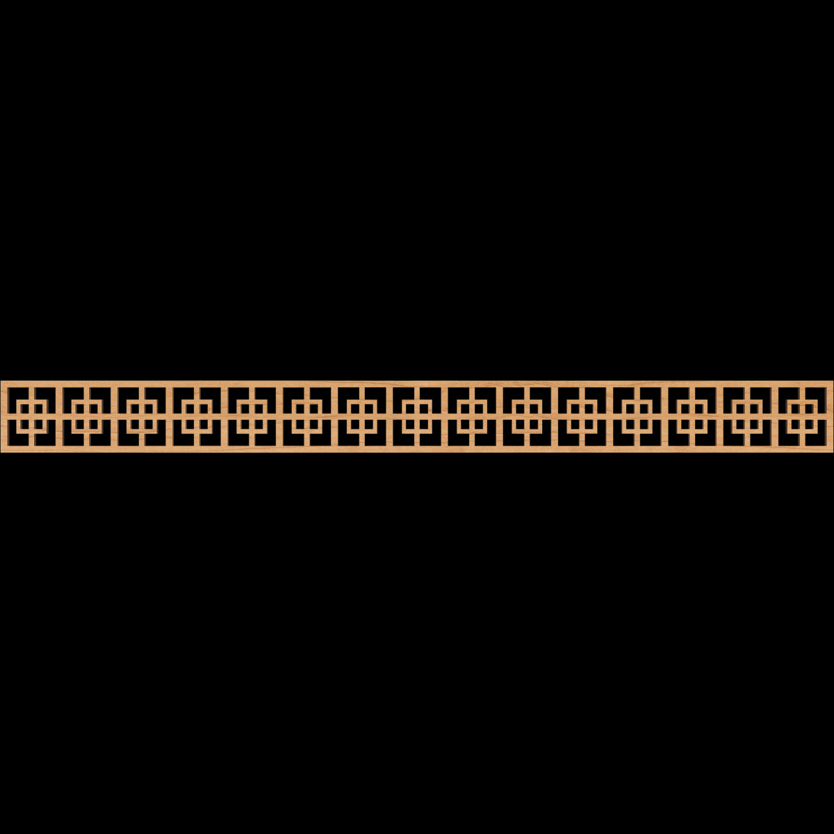 Cambridge Fretwork Moulding - Decorative Wood Trim for Home & Furniture DIY Projects | Perfect for Crown Molding, Wall Paneling & Cabinet Accents