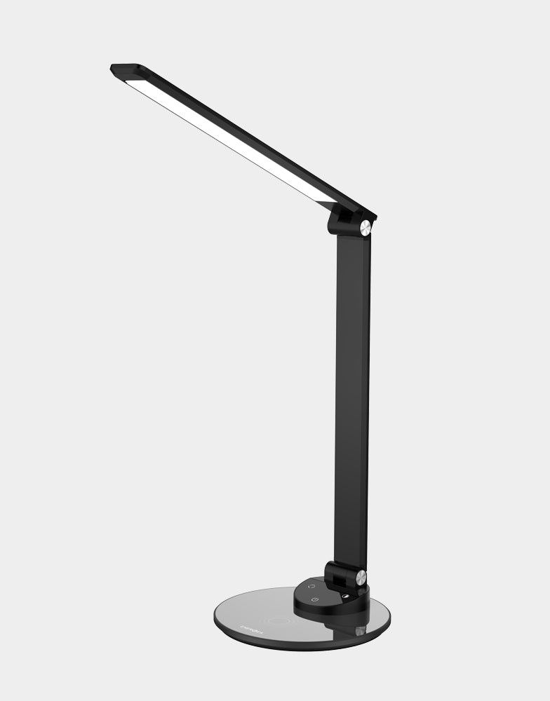 Wilamp - Premium LED Desk Lamp with Adjustable Brightness & Color Temperature for Home Office, Study, and Reading | Energy-Efficient Eye Protection Light for Work & Relaxation
