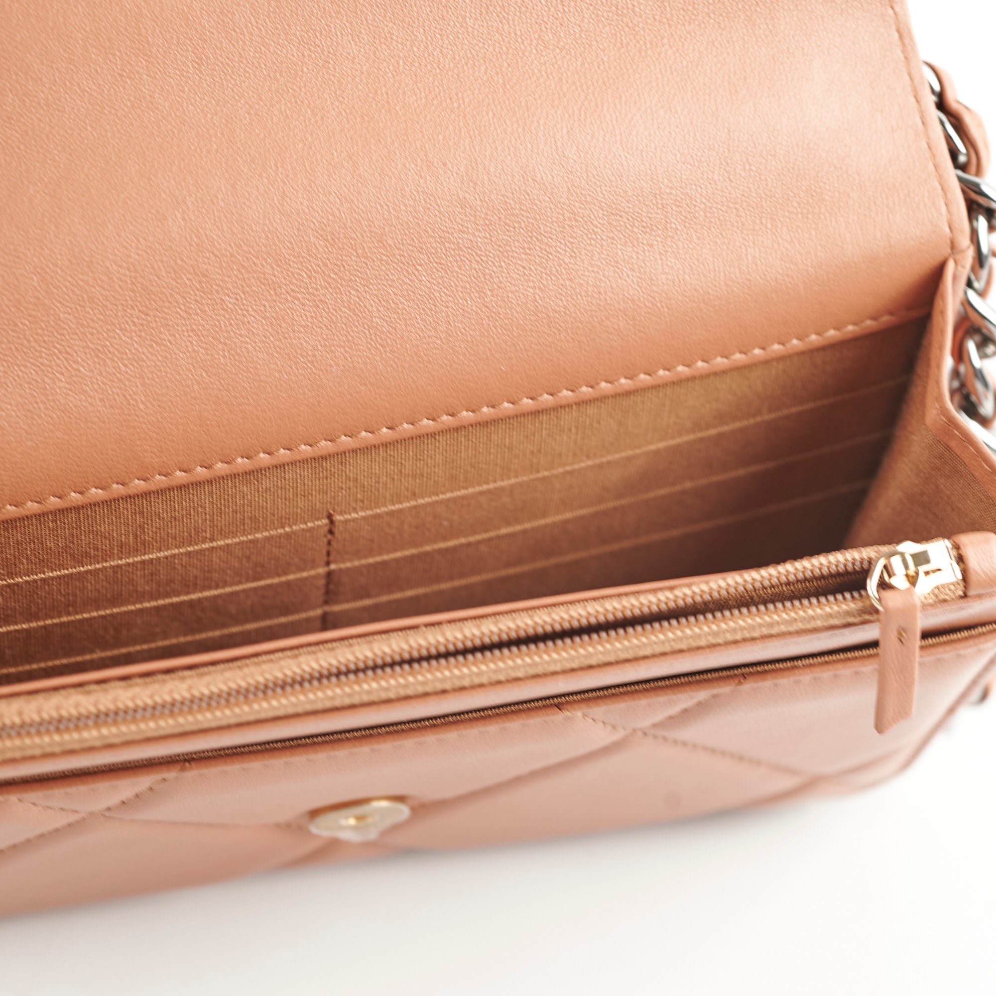 Chanel 19 Wallet On Chain WOC Bag in Caramel - Luxury Crossbody Bag for Women, Perfect for Parties, Date Nights & Everyday Use