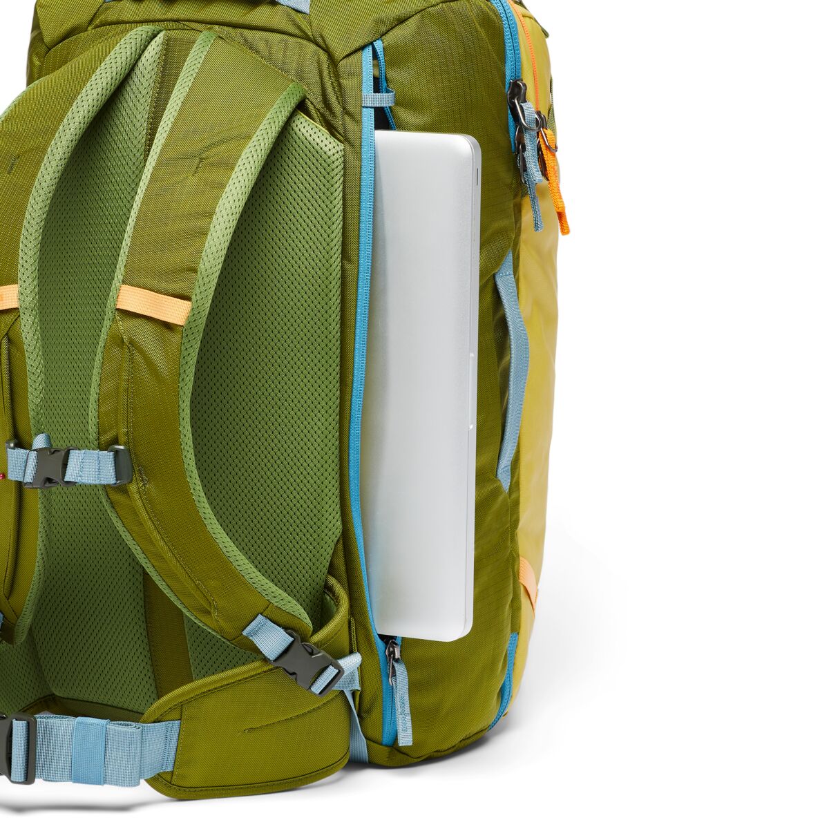 Cotopaxi Allpa 35L Travel Backpack - Lightweight Carry-On Pack for Hiking, Camping & Air Travel - Lemongrass & Cedar Color - Perfect for Outdoor Adventures & Weekend Getaways