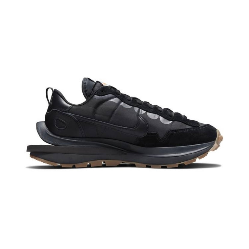 Sacai x Nike Vaporwaffle Black Sail Gum Sneakers - Men's/Women's Fashion Running Shoes for Casual Wear & Street Style