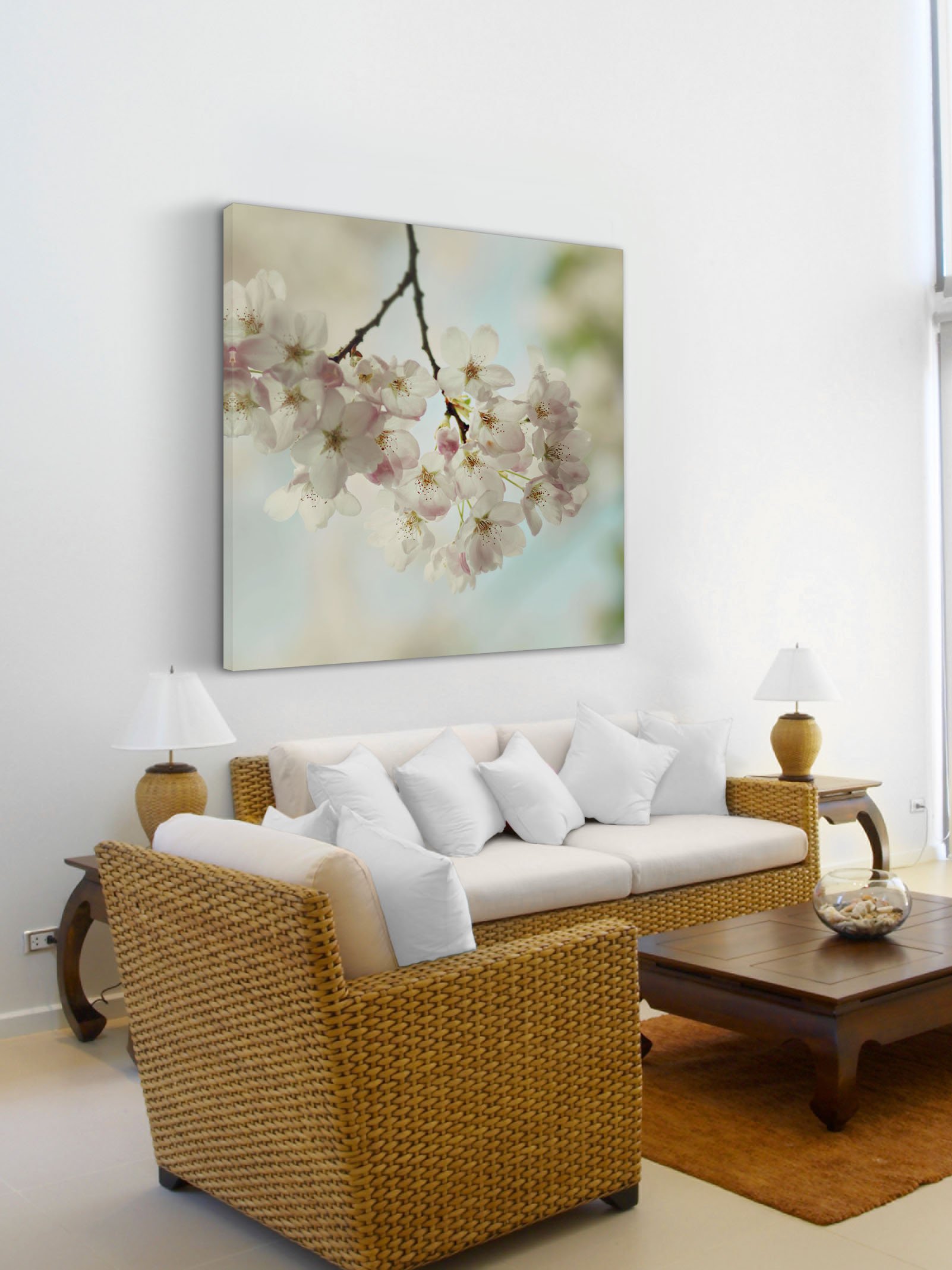 Spring Light Wall Art by Marmont Hill - 48x48 Inches Canvas Print for Living Room, Bedroom & Office Decor