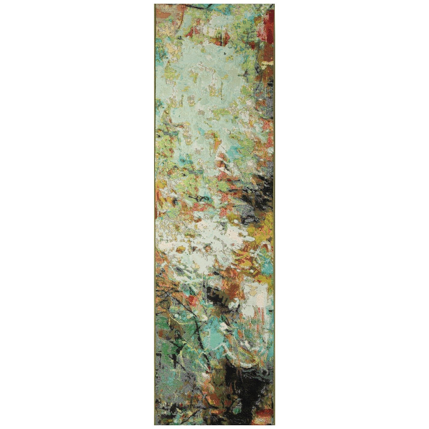 Liora Manne Marina Cirque Indoor/Outdoor Area Rug - Waterproof & Stain Resistant - Perfect for Living Room, Bedroom, Patio, and Deck - Multi-Color Bohemian Design
