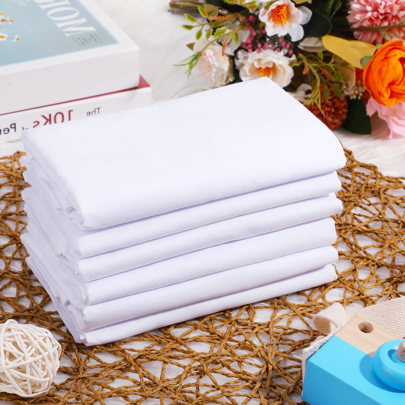 20 Pack Cotton Nap Mat Sheets for Daycare & Preschool - 32