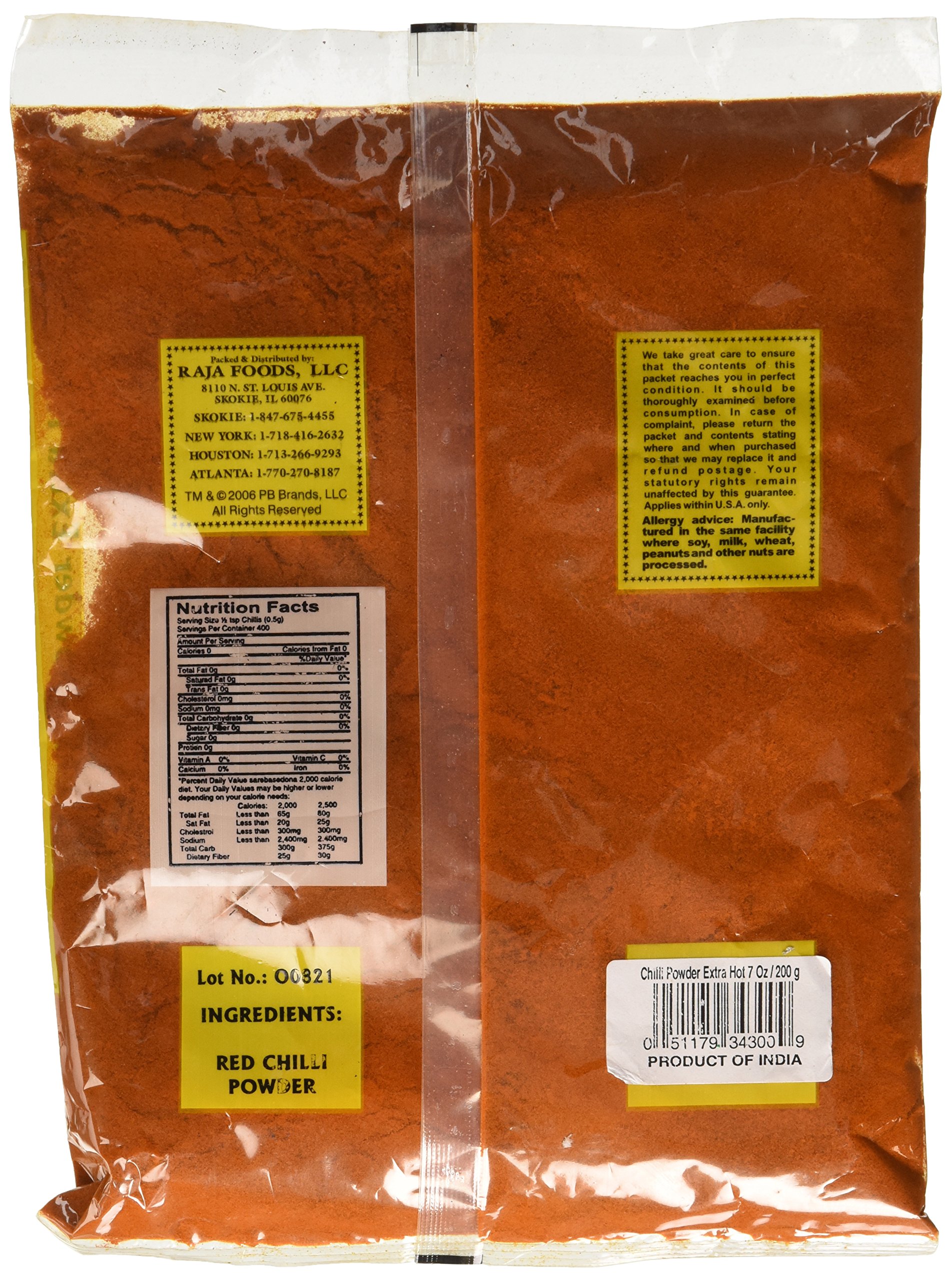 Swad Extra Hot Chilli Powder - 200g | Premium Indian Spice for Cooking, Curry & BBQ | Authentic Flavor for Home Chefs & Food Lovers