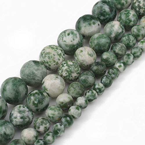 Matte Green Dot Stone