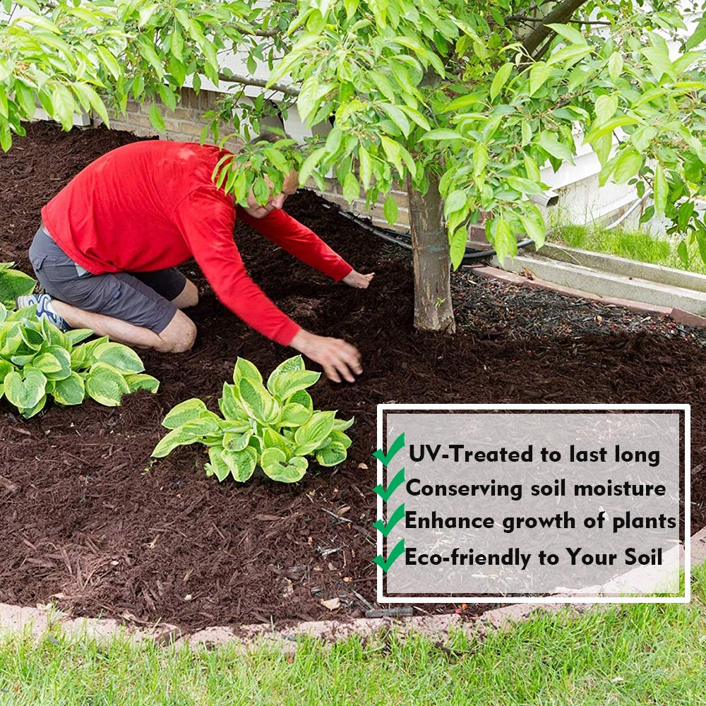 Premium 5oz Heavy Duty Weed Barrier Landscape Fabric - Commercial Grade Ground Cover for Gardening, 6ft x 300ft, Black | Ideal for Weed Control in Gardens, Landscaping Projects & Agricultural Use