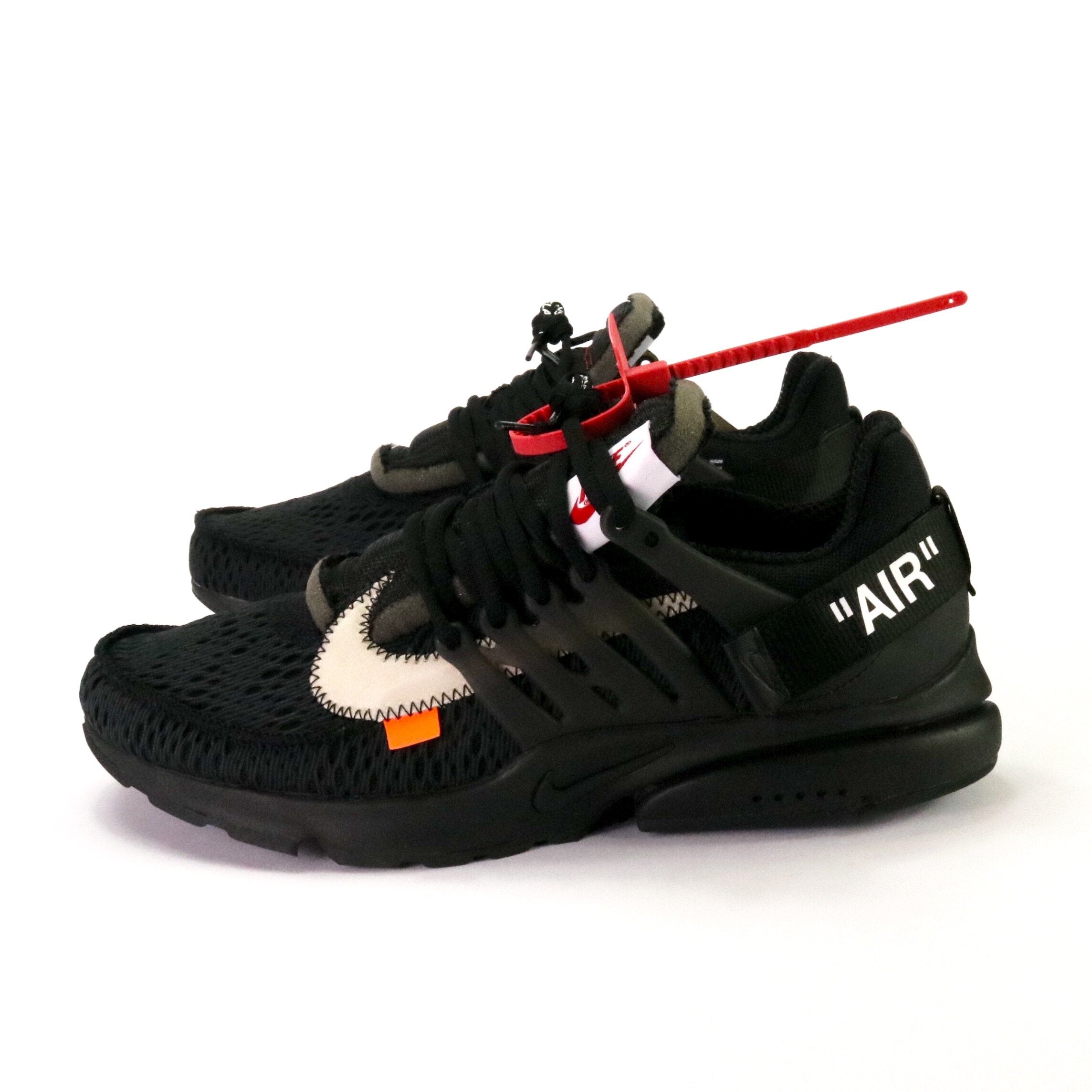 OFF WHITE x Nike Air Presto Sneakers - Black & White Colorway | Limited Edition Collaboration | Perfect for Streetwear & Casual Outfits