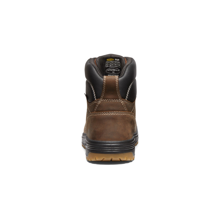 Men's Fort Wayne 6 Waterproof Soft Toe Work Boots - Dark Earth/Gum | Durable & Comfortable for Construction, Hiking & Outdoor Work
