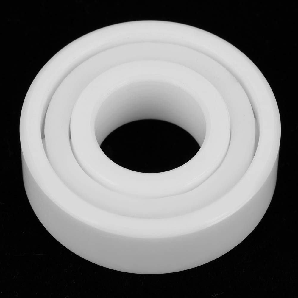6202 Full Ceramic ZrO2 Ball Bearing 15x35x11mm - High Precision Zirconia Ceramic Bearings for RC Cars, Drones, Skateboards & Industrial Machinery