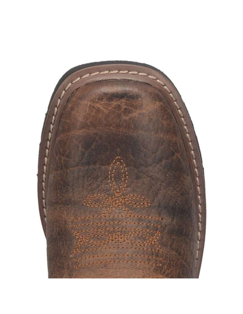 Dan Post Brantley Western Boots for Kids & Big Kids - Unisex Cowboy Boots for Boys & Girls - Durable Leather Riding Boots for School, Rodeo & Outdoor Adventures