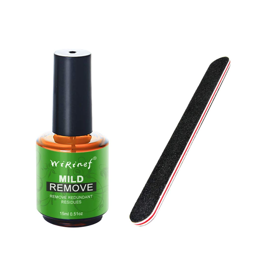 15ML LED Nail Gel Polish Remover - Fast Acting Magic Erase Formula for Gel & Acrylic Nails (Green) | Salon Quality at Home | Perfect for Manicures, Pedicures & Nail Art
