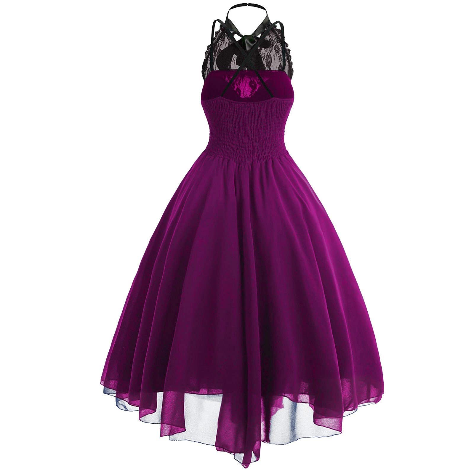 Vintage Lace Sleeveless Mini Dress - Retro Princess Court Dress for Women, Sexy Spring Tops | Perfect for Parties, Weddings, Date Nights & Special Occasions