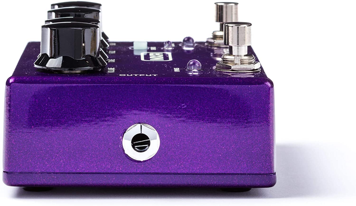 MXR M225 Sub Machine Fuzz Guitar Effects Pedal Bundle with MXR Instrument Cable & 2 Patch Cables - Professional Distortion Pedal for Electric Guitar, Bass & Studio Recording - Perfect for Rock, Metal & Live Performances
