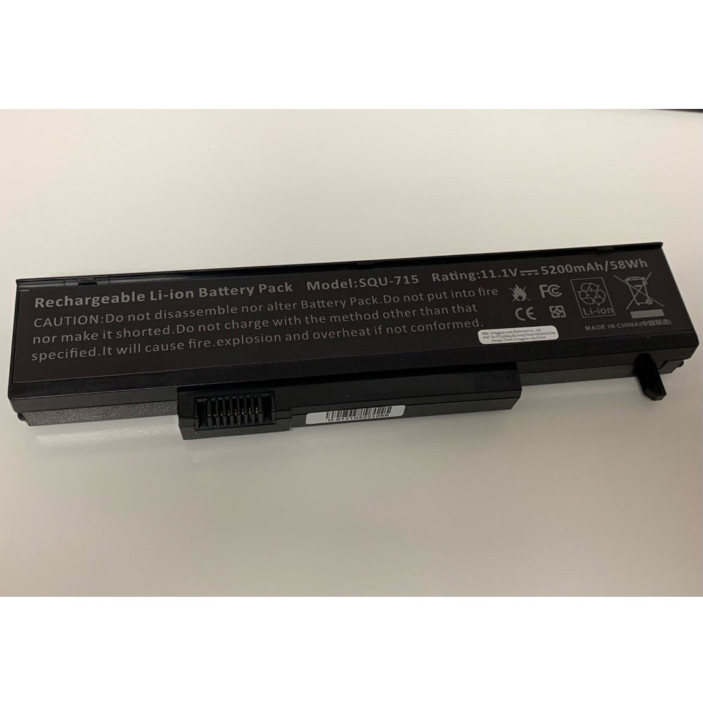 Original Acer Gateway M 6803m M 6804m M 6808m M 6815 M 6816 M 6817 Replacement Laptop Battery 58Wh - Long-Lasting Power for Work, Travel & Home Office Use