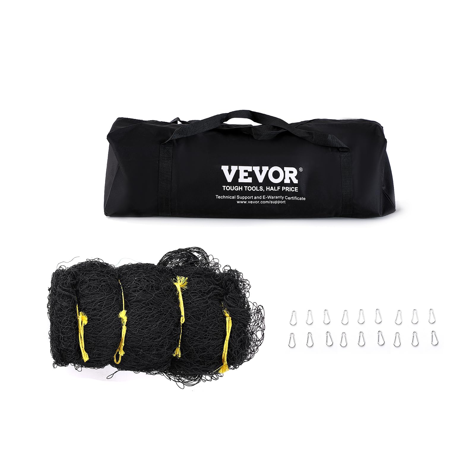 VEVOR Professional Softball & Baseball Batting Training Net - Heavy Duty Portable Pitching Cage with Door & Carry Bag - Durable PE Netting for Backyard, Field & Indoor Practice