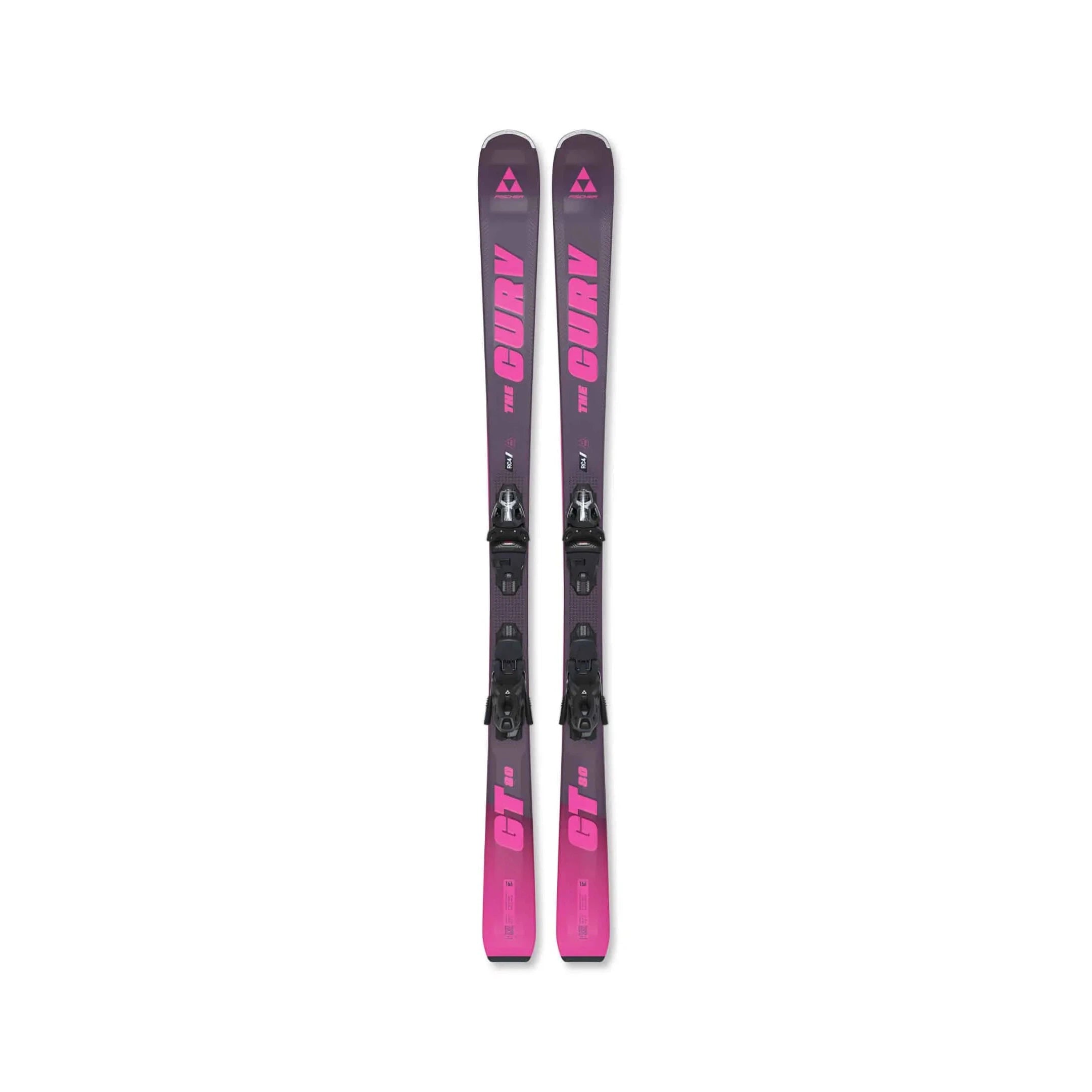 Fischer THE CURV TI WS Ski with FIT40321 RS10 GW Binding 2025 - Women's All-Mountain Skis for Powder, Groomers & Backcountry - Perfect for Advanced Skiers on Steep Terrain & Deep Snow