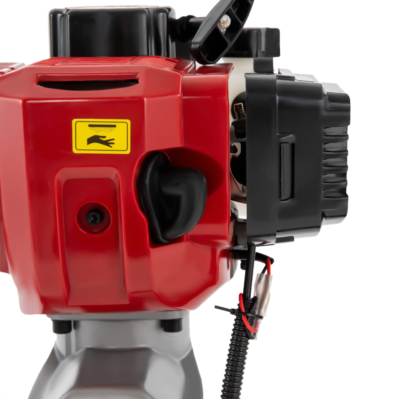 52CC 2-Stroke Gas Powered Post Pile Driver - Lightweight Handheld Gasoline Fence Post Driver for Farm, Ranch & Construction - Perfect for Installing T-Posts, Fencing & Landscaping Projects