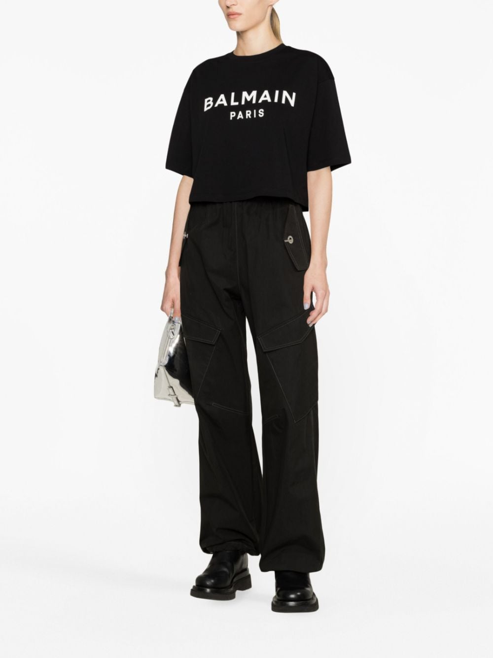 Balmain Black T-Shirts & Polo Shirts for Men - Luxury Casual & Business Wear | Perfect for Office, Parties & Everyday Style